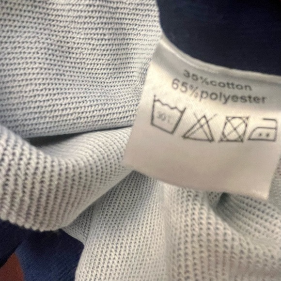 Y2K Nautical ANCHOR Half Zip Hoodie Jacket Pullover Cropped Women's XL Oversized - Picture 13 of 16